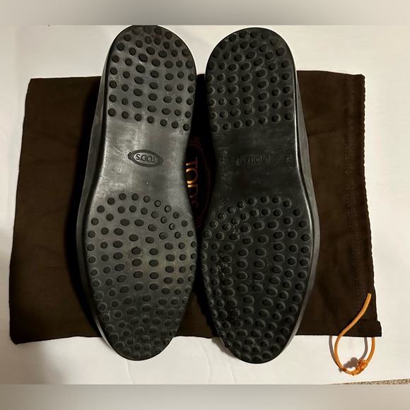 TOD'S Suede Oxford Shoes, 10 - Picture 4 of 7